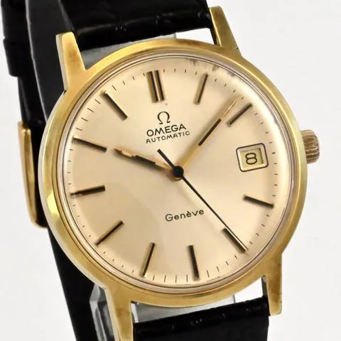 Omega Genève 166.0163 35mm Yellow gold and Stainless steel Gold