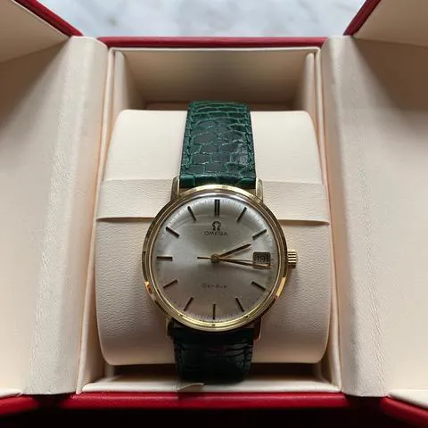 Omega Seamaster 14770 33mm Yellow gold Silver