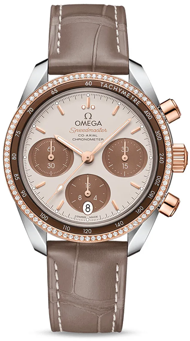 Omega Speedmaster 324.28.38.50.02.002 38mm Stainless steel Brown