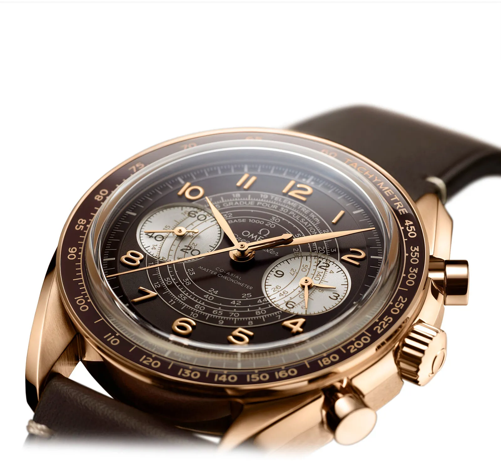 Omega Speedmaster Racing 329.92.43.51.10.001 43mm Bronze Brown