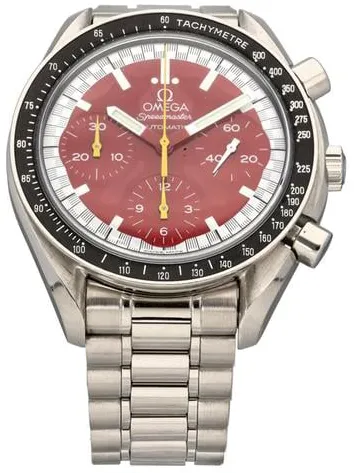 Omega Speedmaster Reduced 3510.61.00 39mm Stainless steel Red