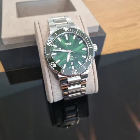 Oris Aquis Date 01 733 7730 4157-07 5 24 10EB 435mm Stainless steel Green 6