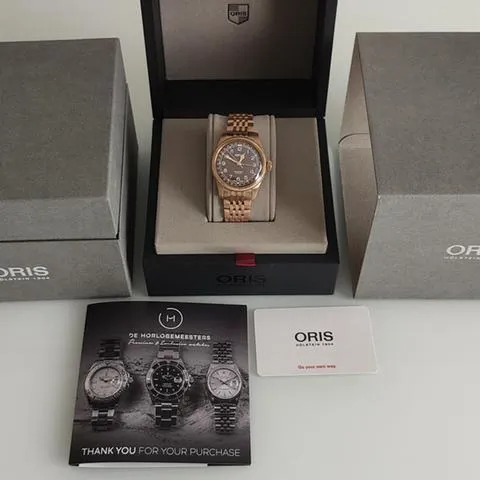 Oris Big Crown 01 754 7741 3166-07 8 20 01 40mm Bronze Brown