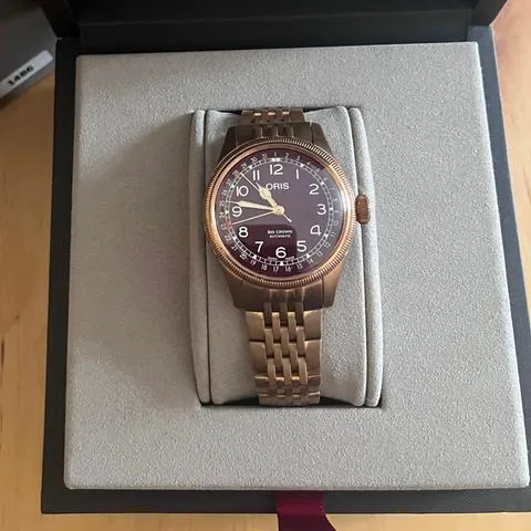 Oris Big Crown 01 754 7741 3168-07 8 20 01 40mm Bronze Red