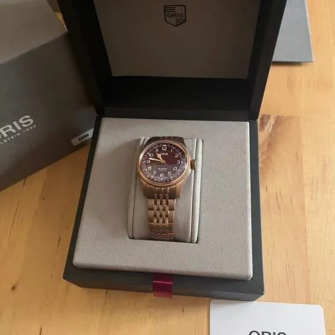 Oris Big Crown 01 754 7741 3168-07 8 20 01 40mm Bronze Red 2