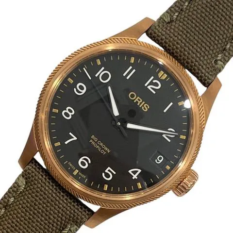 Oris Big Crown ProPilot Date 0175177613164 41mm Bronze Black