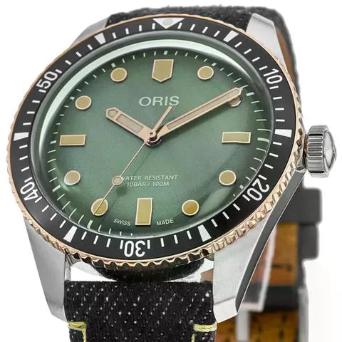 Oris Divers Sixty Five 01 733 7707 4337 40mm Stainless steel Green