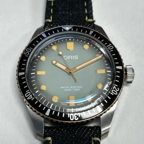 Oris Divers Sixty Five 01 733 7707 4337 40mm Stainless steel Green 2