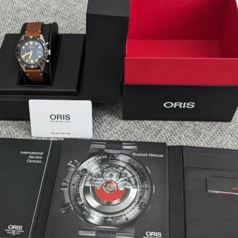 Oris Divers Sixty Five 01 771 7744 4354 43mm Stainless steel Black 6