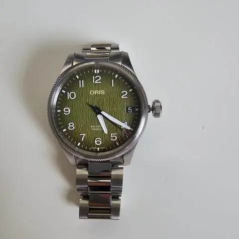 Oris ProPilot 01 751 7761 4187-Set 41mm Stainless steel Green 12