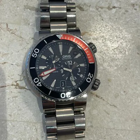 Oris Regulateur "Der Meistertaucher" 01 749 7734 7154-Set Titanium Black