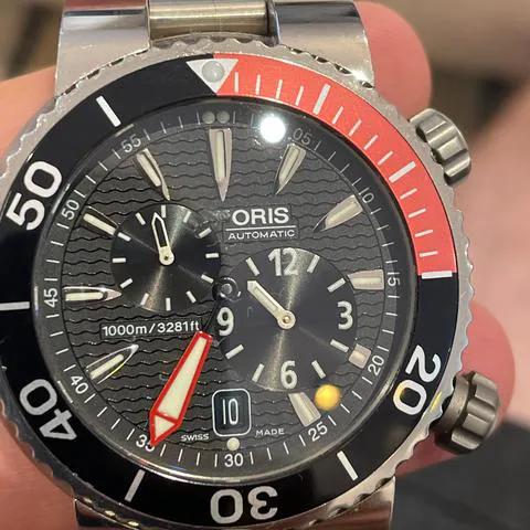 Oris Regulateur "Der Meistertaucher" 01 749 7734 7154-Set Titanium Black 6