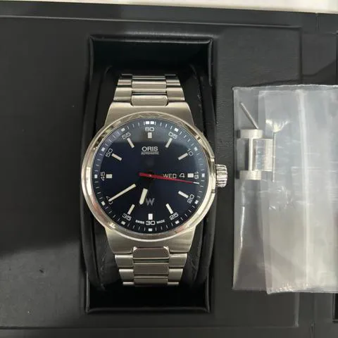 Oris Williams 01 735 7716 4155-07 8 24 50 42mm Stainless steel Blue