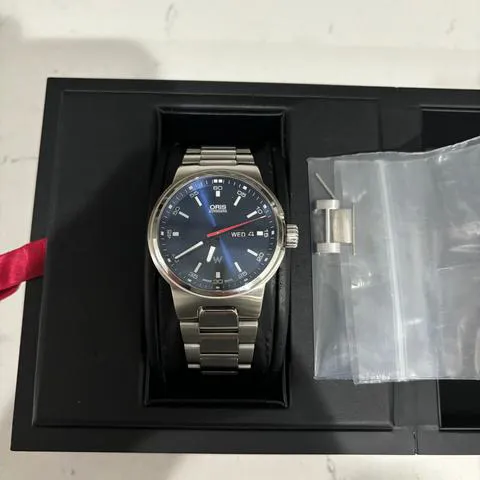 Oris Williams 01 735 7716 4155-07 8 24 50 42mm Stainless steel Blue 2