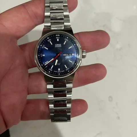 Oris Williams 01 735 7716 4155-07 8 24 50 42mm Stainless steel Blue 3