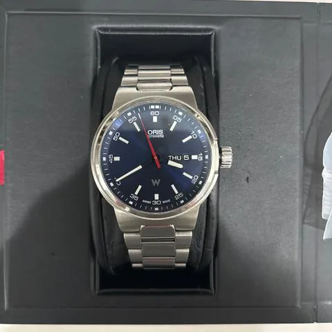 Oris Williams 01 735 7716 4155-07 8 24 50 42mm Stainless steel Blue 6