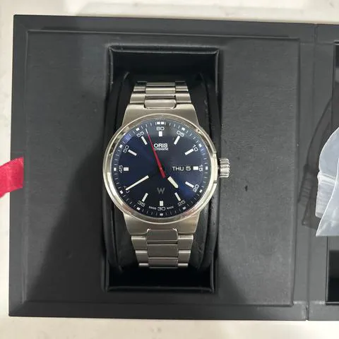 Oris Williams 01 735 7716 4155-07 8 24 50 42mm Stainless steel Blue 7