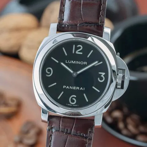 Panerai Luminor Base PAM 00112 44mm Stainless steel Black