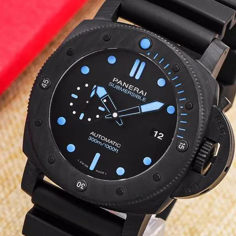 Panerai Luminor GMT Automatic PAM 01616 47mm Carbon fiber Black 1