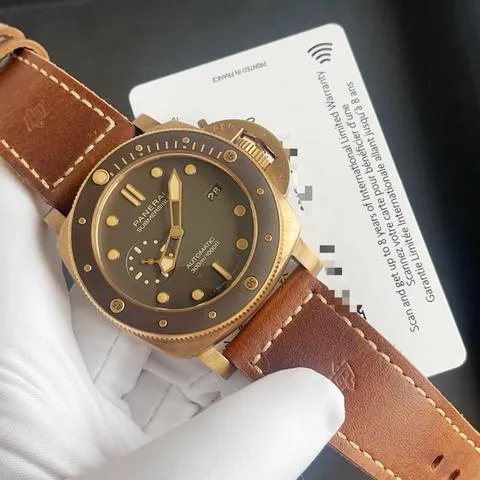 Panerai Submersible PAM 00968 47mm Bronze Brown 2