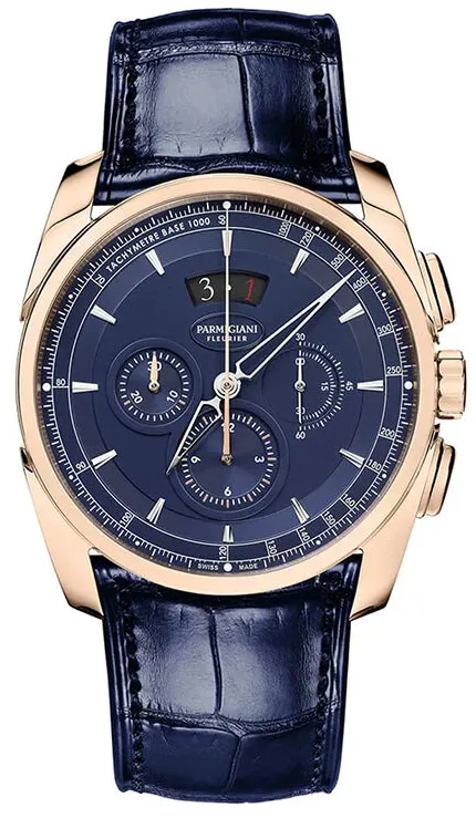 Parmigiani Fleurier Tonda Métrographe PFC274-1002500-HA3241 40mm Rose gold Blue