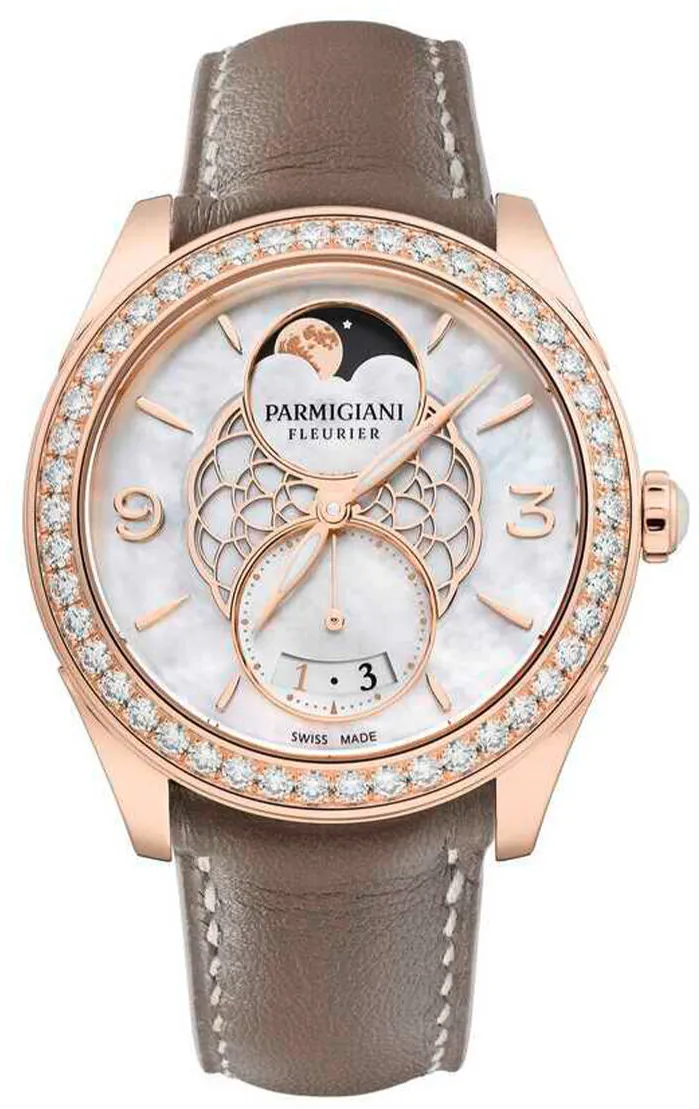 Parmigiani Fleurier Tonda PFC810-1510020-HC6181 33mm Rose gold White