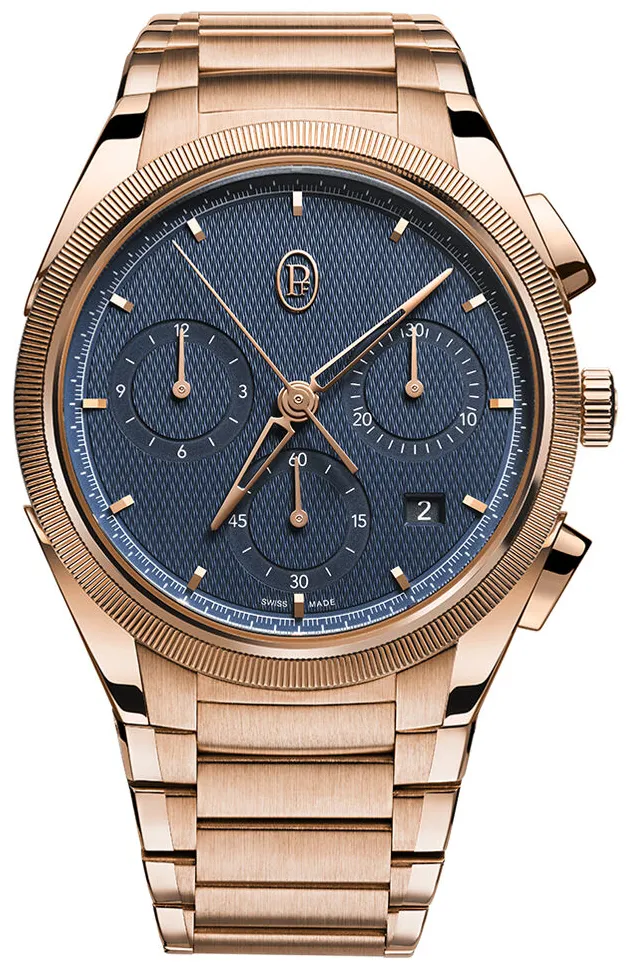 Parmigiani Fleurier Tonda PFC915-2020001-200182 Rose gold Blue