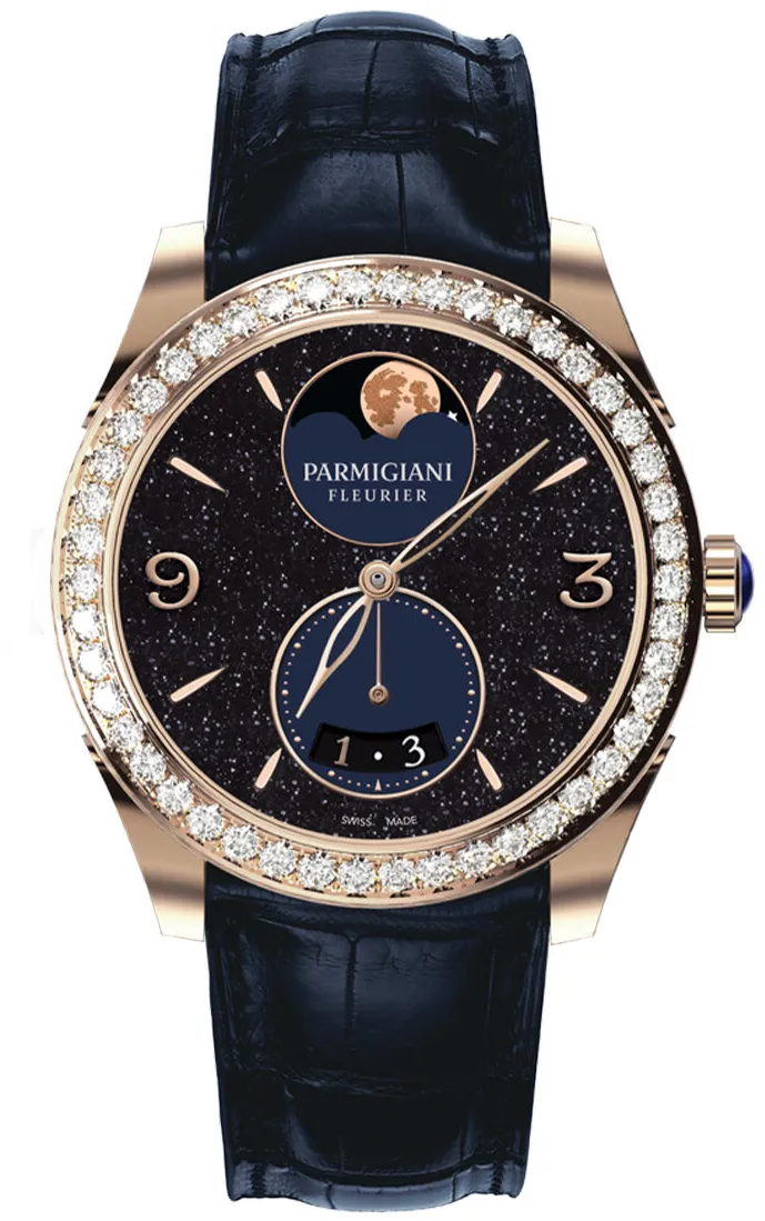 Parmigiani Fleurier Tonda PFC811-1510320-HA3181 36mm Rose gold Black