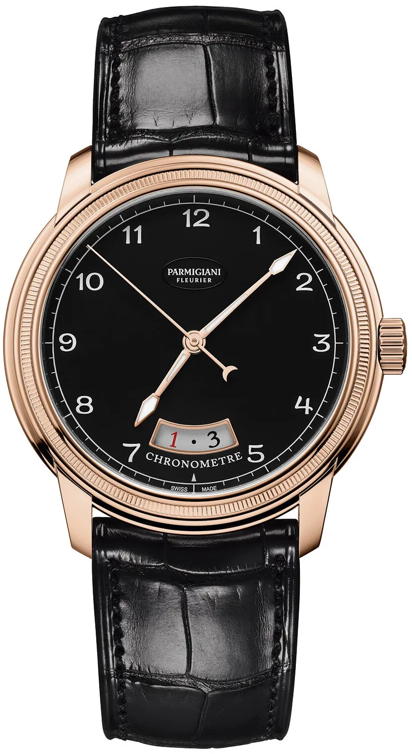 Parmigiani Fleurier Toric PFC423-1601400-HA1441 40.8mm Rose gold Black