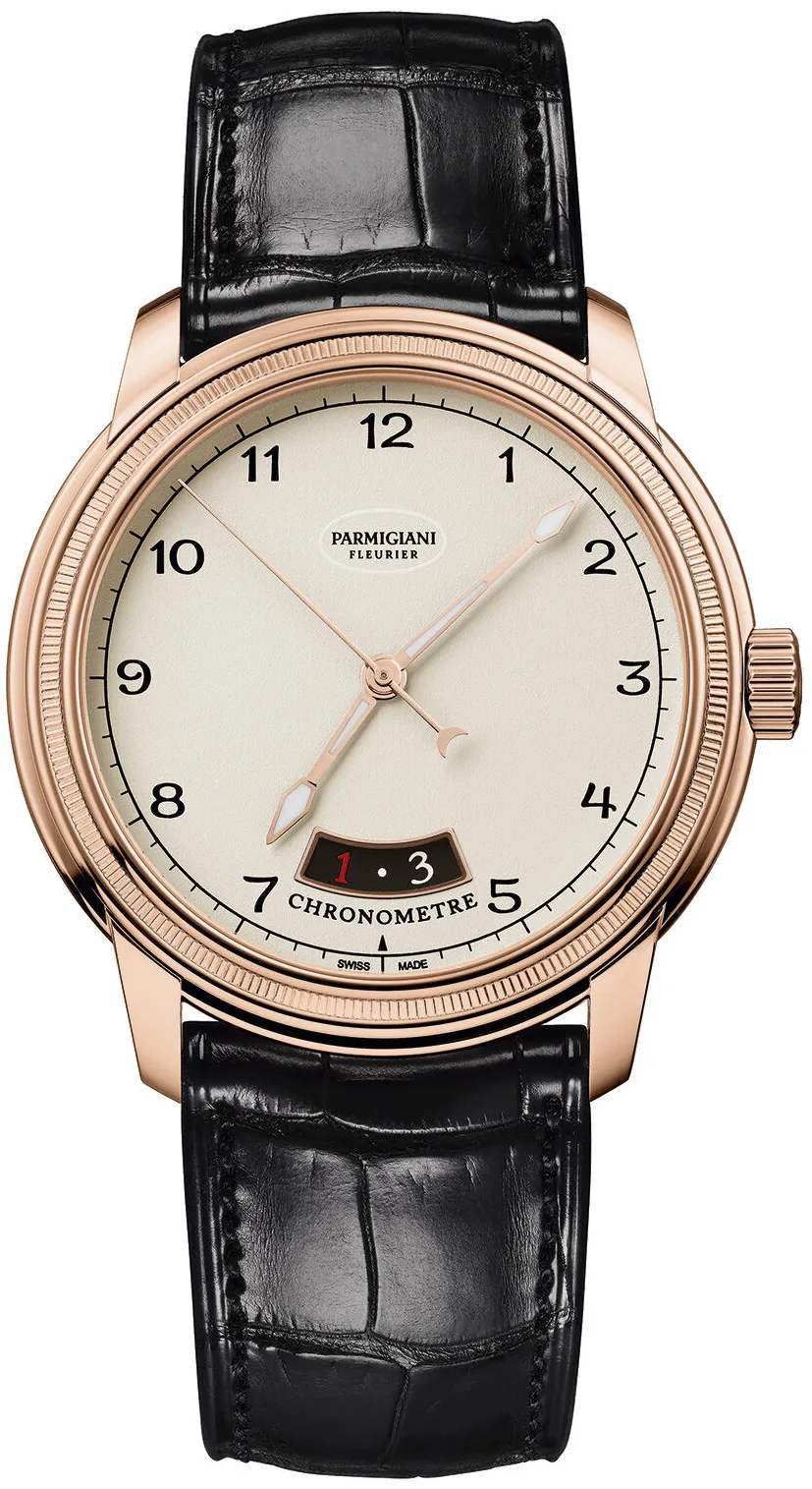 Parmigiani Fleurier Toric PFC423-1602400-HA1441 40.8mm Rose gold Beige