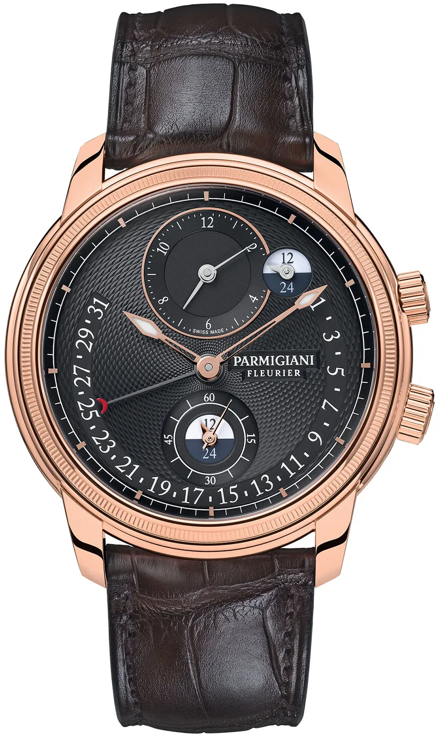 Parmigiani Fleurier Toric PFC493-1000200-HA1242 43mm Rose gold Blue