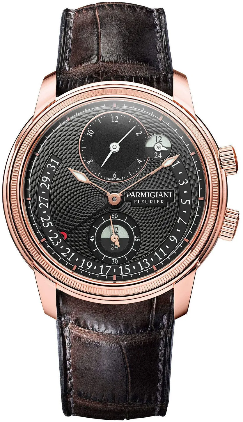 Parmigiani Fleurier Toric PFC493-1000200-HA1241 43mm Rose gold Black