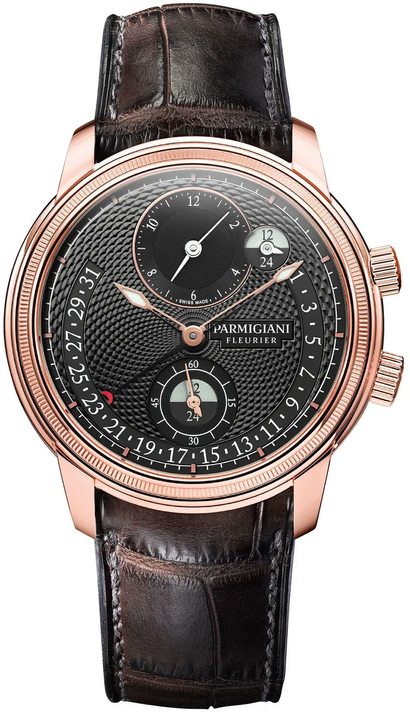 Parmigiani Fleurier Toric PFC493-1000201-HA1242 43mm Rose gold Gray