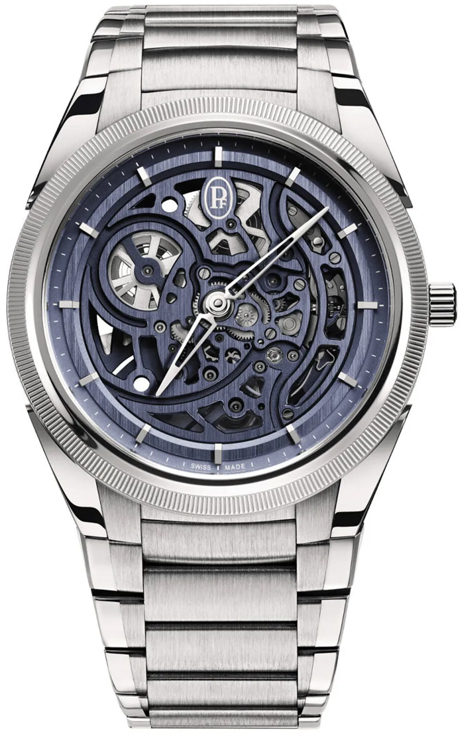 Parmigiani Fleurier Tonda PF Skeleton PFC912-2020003-200182 40mm Platinum Blue