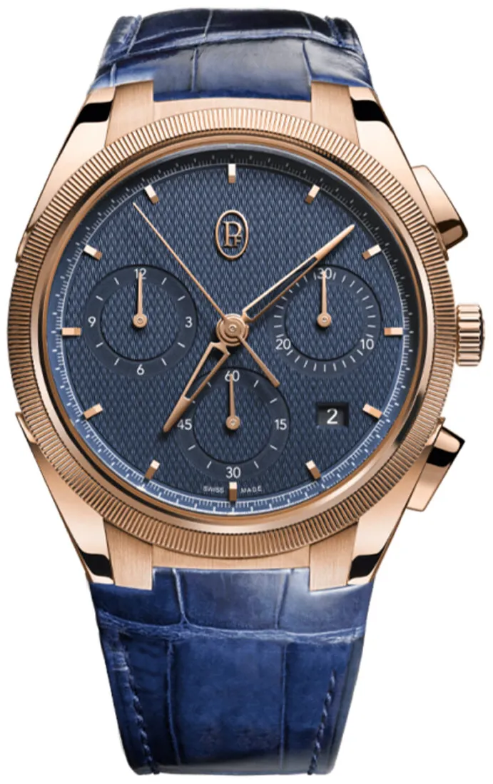 Parmigiani Fleurier Tonda PF PFC915-2020001-300182 42mm Rose gold Blue