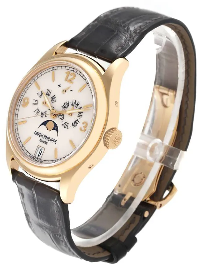 Patek Philippe Annual Calendar 5146J-001 39mm Yellow gold Beige 1