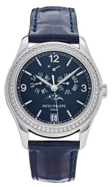 Patek Philippe Annual Calendar 5147G-001 39mm White gold Blue