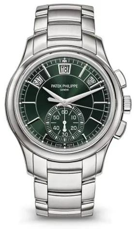 Patek Philippe Annual Calendar Chronograph 5905/1A-001 42mm Stainless steel Green