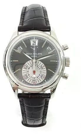 Patek Philippe Annual Calendar Chronograph 5960P-001 40mm White gold Gray