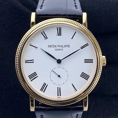 Patek Philippe Calatrava 5119J-001 36mm Yellow gold White 1