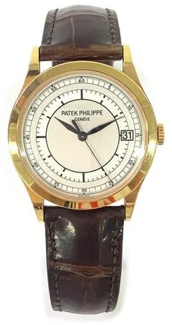 Patek Philippe Calatrava 5296R-001 38mm Rose gold Silver