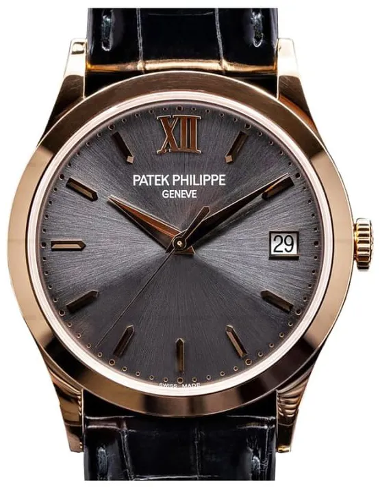 Patek Philippe Calatrava 5296R-016 38mm Rose gold Gray