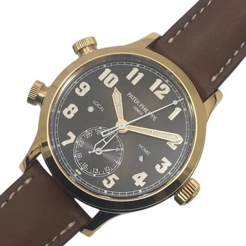 Patek Philippe Calatrava Pilot Travel Time 7234R-001 37mm Brown