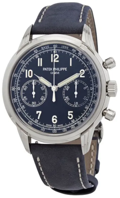 Patek Philippe Chronograph 5172G-001 41mm White gold Blue