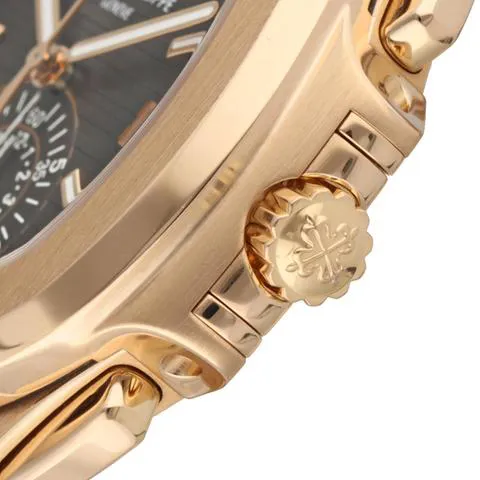 Patek Philippe Nautilus 5980/1R 40mm Rose gold Brown 4