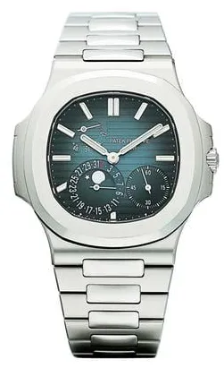 Patek Philippe Nautilus Moonphase 5712/1A-001 40mm Stainless steel Blue