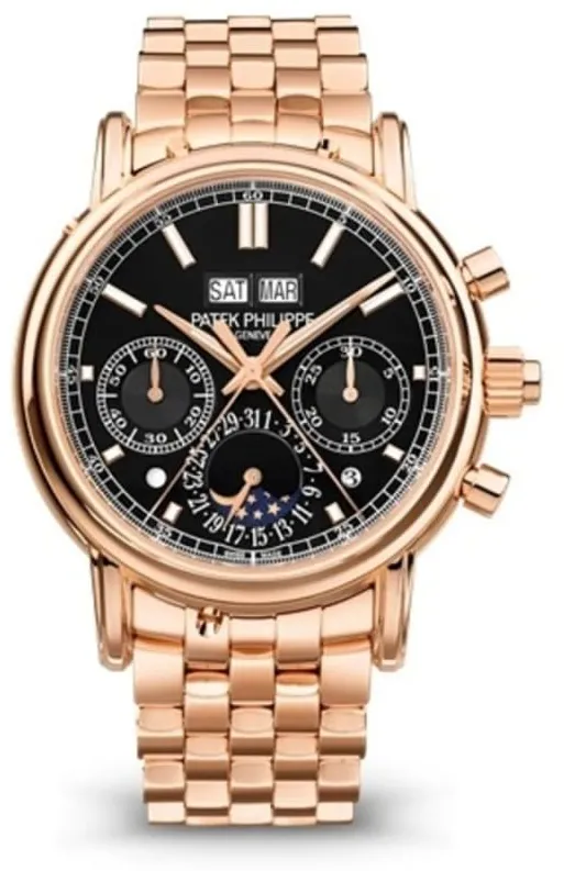 Patek Philippe Perpetual Calendar Split-Seconds Chronograph 5204/1R-001 40mm Rose gold Black