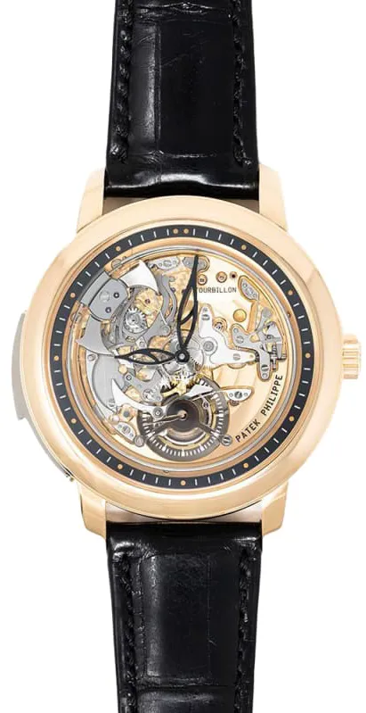 Patek Philippe Tourbillon Minute Repeater 5303R-001 42mm Rose gold Skeletonized