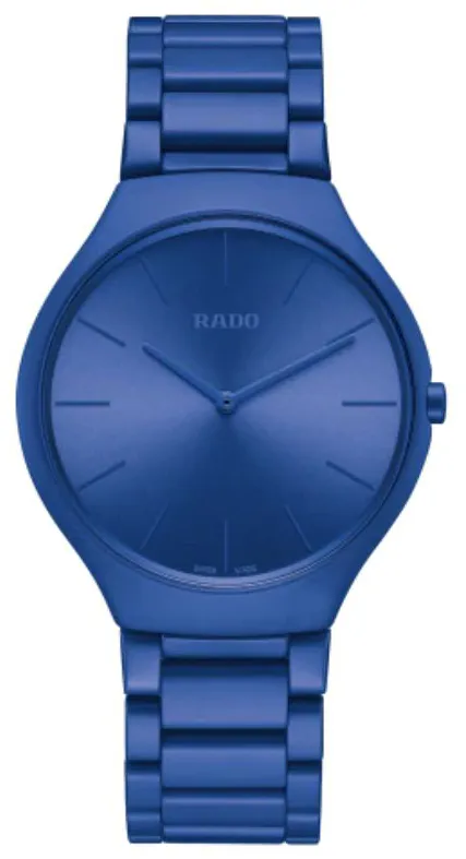 Rado True Thinline R27092622 39mm Ceramic Blue