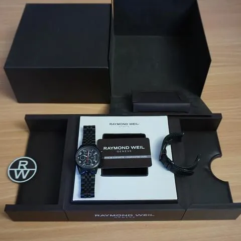 Raymond Weil Freelancer 7730-BK-05207 42mm Stainless steel Black